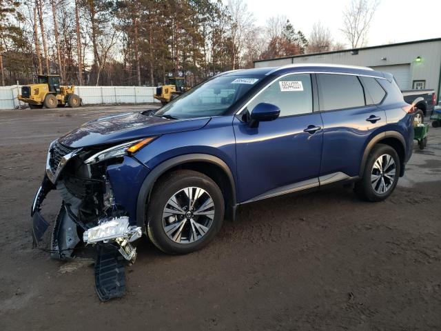 NISSAN ROGUE SV 2021 with VIN 5N1AT3BB4MC697992 - Photo from auction