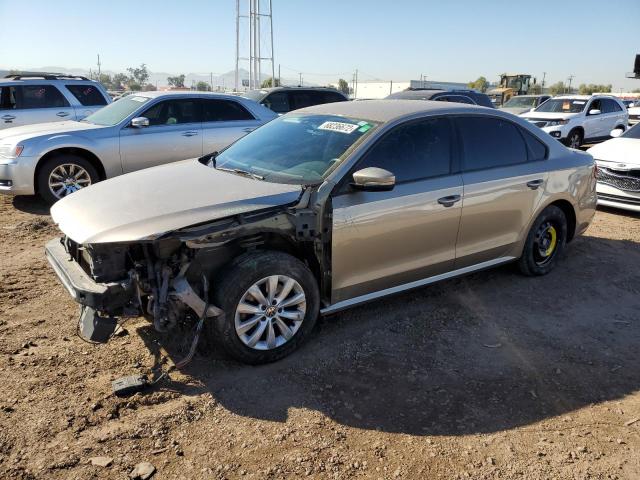 VOLKSWAGEN PASSAT S 2015 with VIN 1VWAT7A37FC039508 - Photo from auction