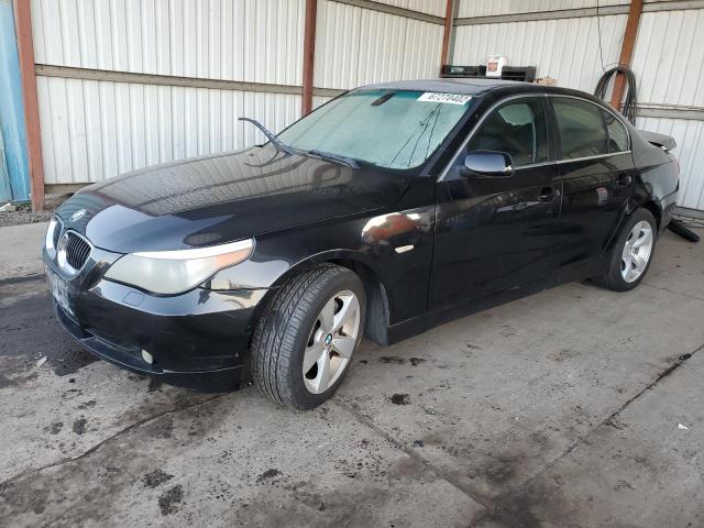 BMW 525 XI 2006 with VIN WBANF335X6CS37998 - Photo from auction