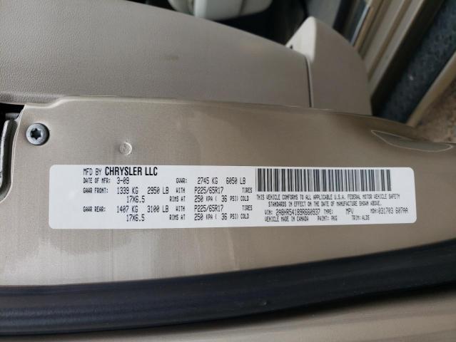 Photo 14 from auction – 2009 CHRYSLER TOWN & COU with VIN 2A8HR54189R660937