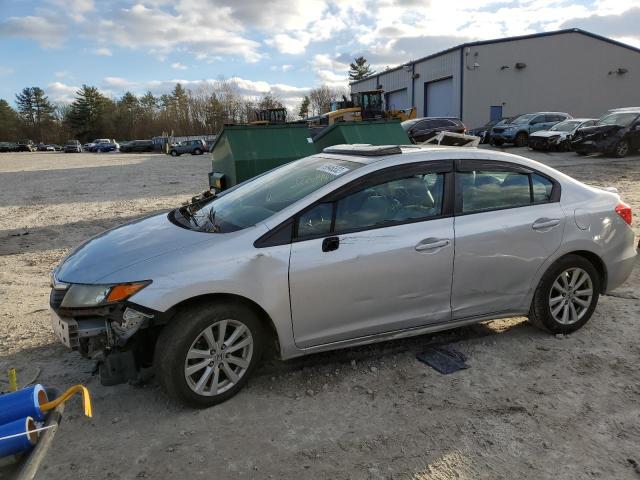 HONDA CIVIC EXL 2012 with VIN 2HGFB2F93CH512990 - Photo from auction