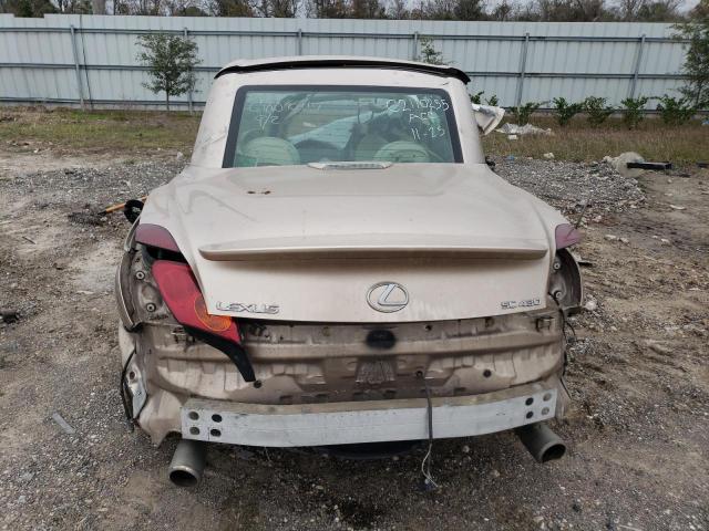 Photo 6 from auction – 2002 LEXUS SC 430 with VIN JTHFN48Y720010796