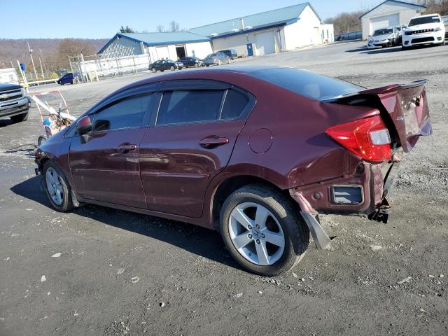 Photo 2 from auction – 2012 HONDA CIVIC LX with VIN 19XFB2F51CE390377