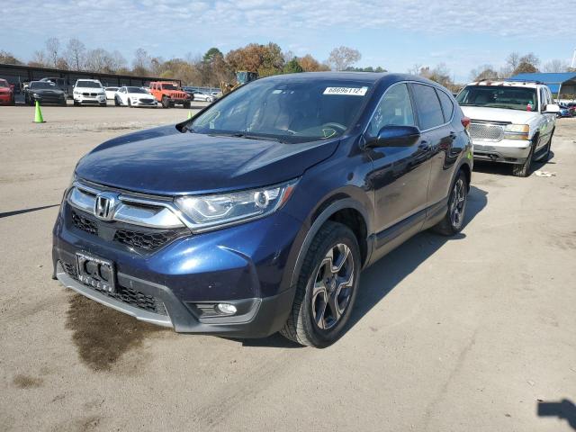 HONDA CR-V EX 2017 with VIN 5J6RW2H51HL044949 - Photo from auction