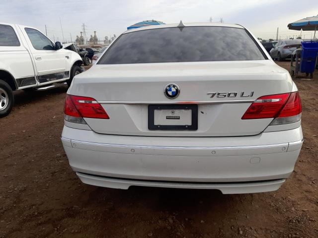 Photo 6 from auction – 2006 BMW 750 LI with VIN WBAHN83596DT37839