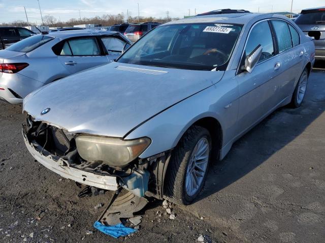 BMW 745 I 2004 with VIN WBAGL63454DP71931 - Photo from auction