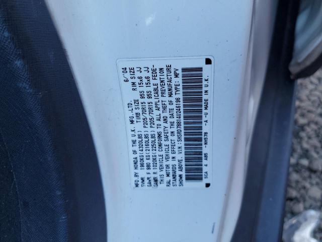 Photo 14 from auction – 2004 HONDA CR-V EX with VIN SHSRD78814U246196