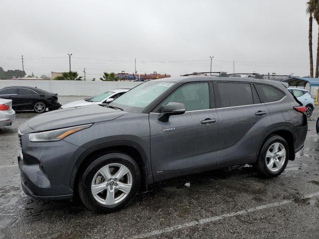 TOYOTA HIGHLANDER 2021 with VIN 5TDBBRCH3MS520320 - Photo from auction