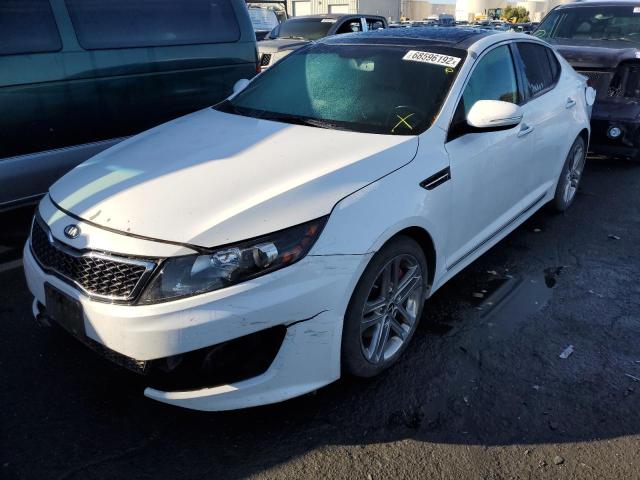 KIA OPTIMA SX 2013 with VIN 5XXGR4A61DG184111 - Photo from auction