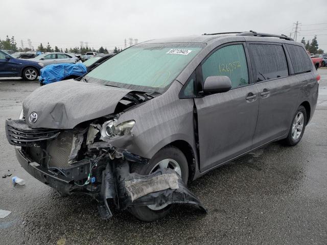 TOYOTA SIENNA LE 2013 with VIN 5TDKK3DC8DS326334 - Photo from auction