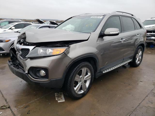 KIA SORENTO EX 2013 with VIN 5XYKU4A21DG356459 - Photo from auction