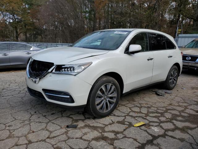 ACURA MDX TECHNO 2014 with VIN 5FRYD4H4XEB045993 - Photo from auction