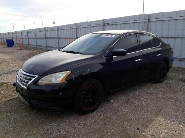 NISSAN SENTRA S 2014 with VIN 3N1AB7AP3EY215617 - Photo from auction