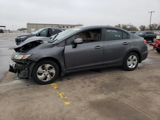 Photo 1 from auction – 2013 HONDA CIVIC LX with VIN 2HGFB2F58DH547619