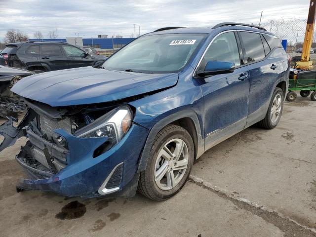 GMC TERRAIN SL 2019 with VIN 3GKALTEX3KL339395 - Photo from auction