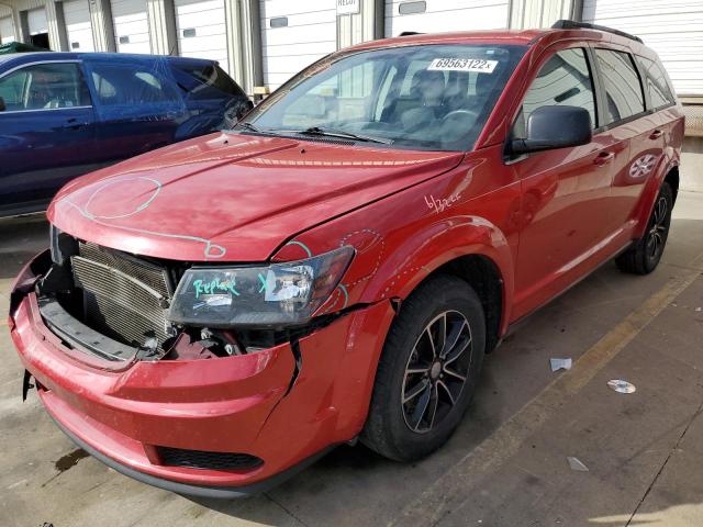 DODGE JOURNEY SE 2017 with VIN 3C4PDCAB6HT695751 - Photo from auction