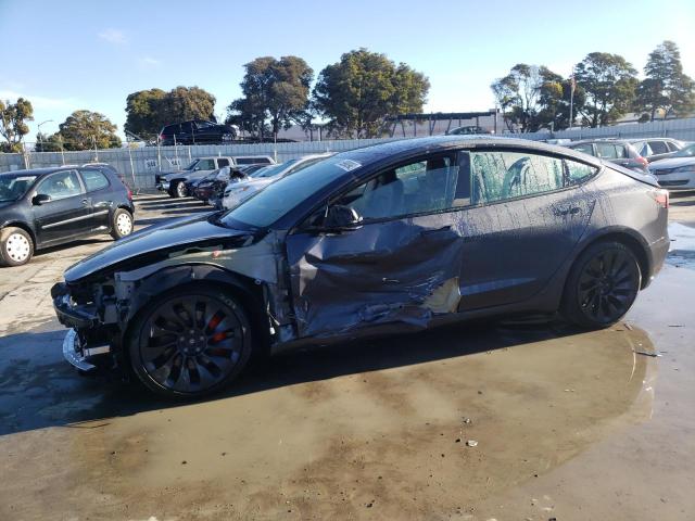 TESLA MODEL 3 2023 with VIN 5YJ3E1EC7PF420146 - Photo from auction