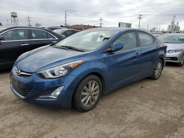 HYUNDAI ELANTRA SE 2014 with VIN KMHDH4AEXEU160149 - Photo from auction