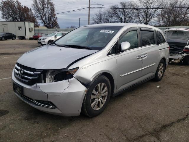 HONDA ODYSSEY EX 2014 with VIN 5FNRL5H46EB073918 - Photo from auction