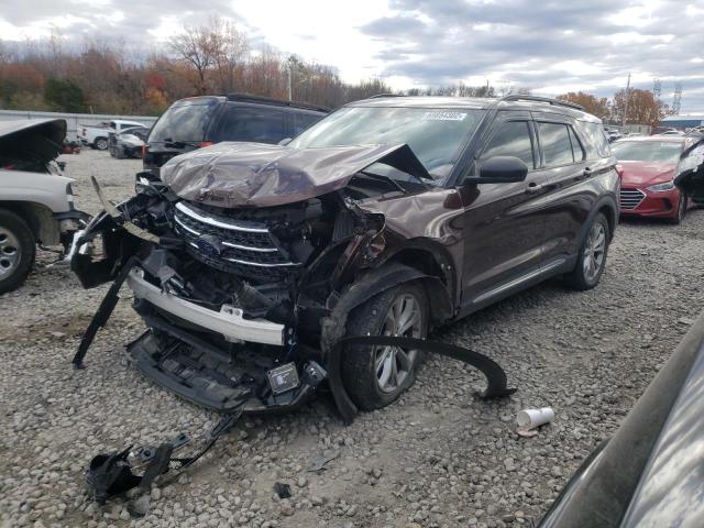 FORD EXPLORER X 2020 with VIN 1FMSK7DH7LGB49993 - Photo from auction