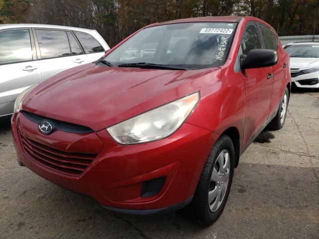 HYUNDAI TUCSON GL 2011 with VIN KM8JT3AB7BU122407 - Photo from auction