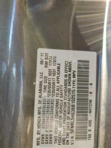 Photo 14 from auction – 2011 HONDA ODYSSEY EX with VIN 5FNRL5H63BB102515