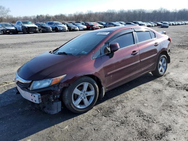 HONDA CIVIC LX 2012 with VIN 19XFB2F51CE390377 - Photo from auction