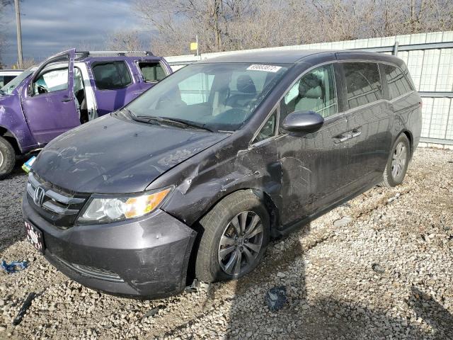 HONDA ODYSSEY EX 2015 with VIN 5FNRL5H60FB099479 - Photo from auction