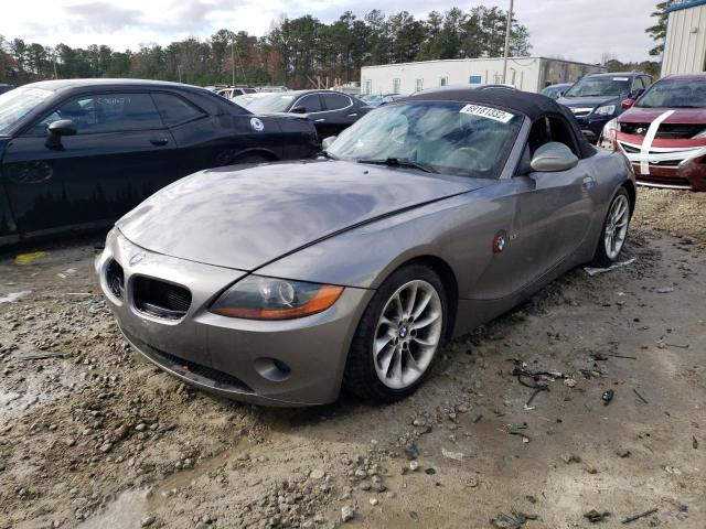 BMW Z4 2.5 2004 with VIN 4USBT33514LR67756 - Photo from auction