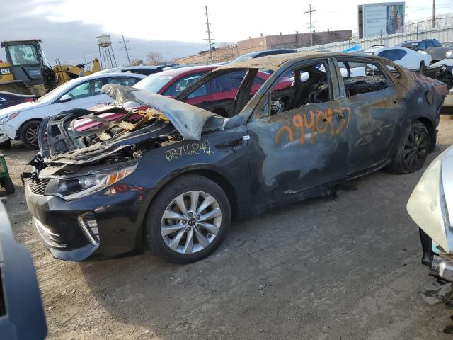 KIA OPTIMA LX 2018 with VIN 5XXGT4L38JG225155 - Photo from auction