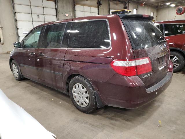 Photo 2 from auction – 2007 HONDA ODYSSEY LX with VIN 5FNRL38287B035340
