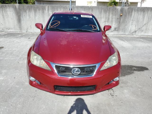 Photo 5 from auction – 2010 LEXUS IS 250 with VIN JTHFF2C23A2507478
