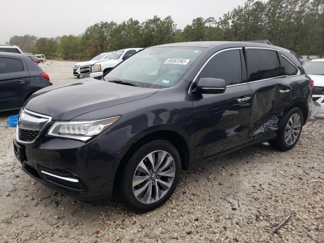 Photo 1 from auction – 2016 ACURA MDX TECHNO with VIN 5FRYD3H4XGB013008