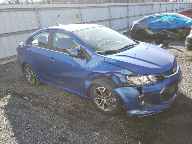 Photo 4 from auction – 2017 CHEVROLET SONIC LT with VIN 1G1JD5SG2H4133338