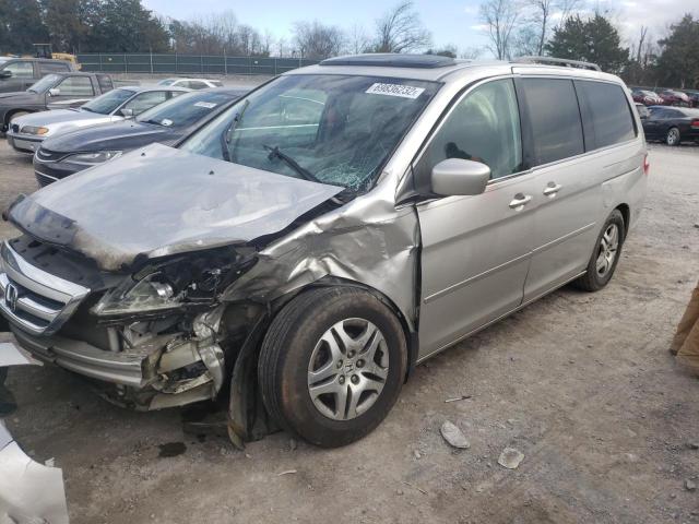HONDA ODYSSEY EX 2007 with VIN 5FNRL38757B441782 - Photo from auction