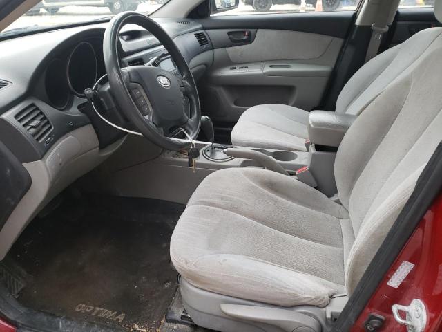 Photo 7 from auction – 2009 KIA OPTIMA LX with VIN KNAGE228495355779