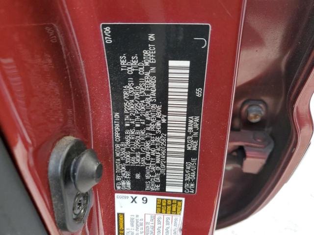 Photo 14 from auction – 2006 TOYOTA HIGHLANDER with VIN JTEGP21A960125872