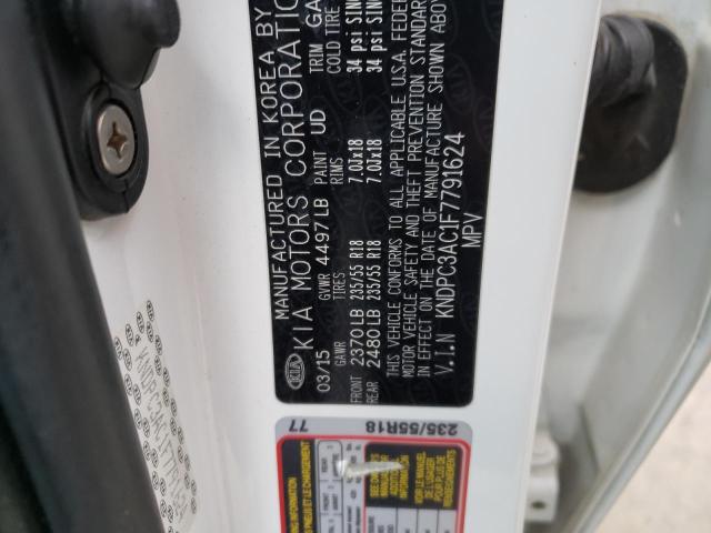 Photo 14 from auction – 2015 KIA SPORTAGE E with VIN KNDPC3AC1F7791624
