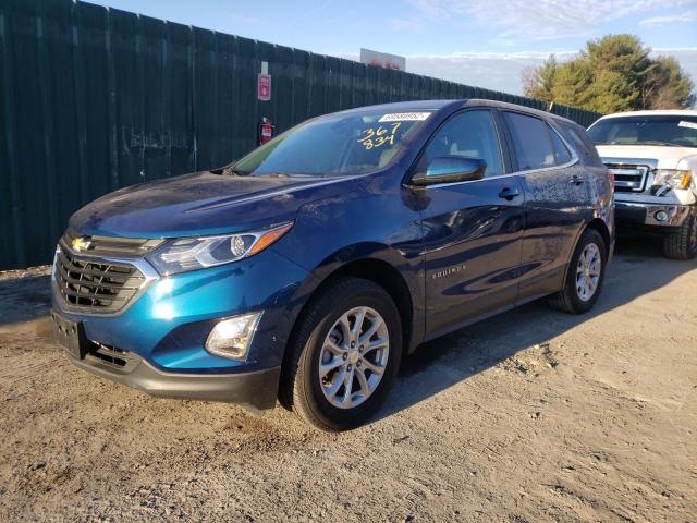 CHEVROLET EQUINOX LT 2021 with VIN 3GNAXUEV2ML367834 - Photo from auction