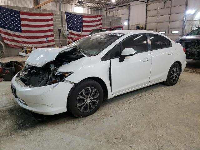 HONDA CIVIC LX 2012 with VIN 2HGFB2F53CH324046 - Photo from auction