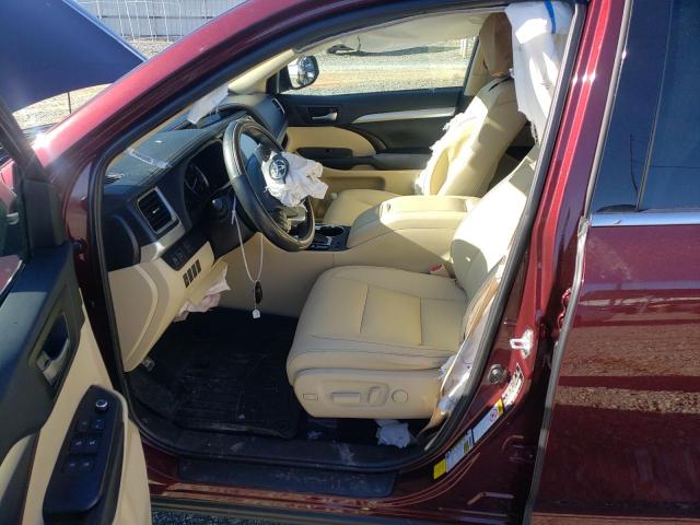 Photo 7 from auction – 2019 TOYOTA HIGHLANDER with VIN 5TDJZRFH8KS950327