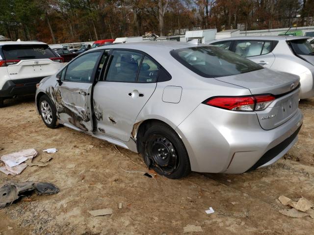 Photo 2 from auction – 2021 TOYOTA COROLLA LE with VIN 5YFEPMAEXMP214797