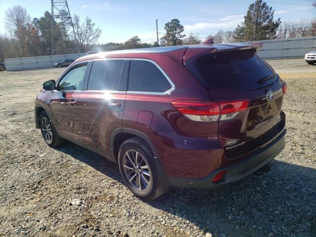 Photo 2 from auction – 2019 TOYOTA HIGHLANDER with VIN 5TDJZRFH8KS950327