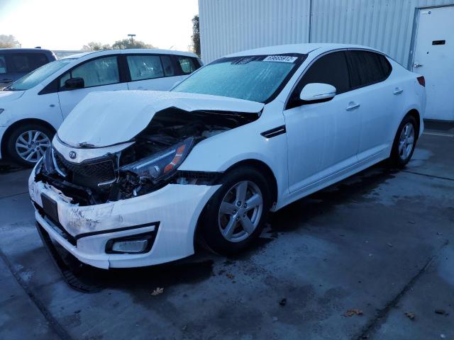 KIA OPTIMA LX 2015 with VIN KNAGM4A71F5558230 - Photo from auction