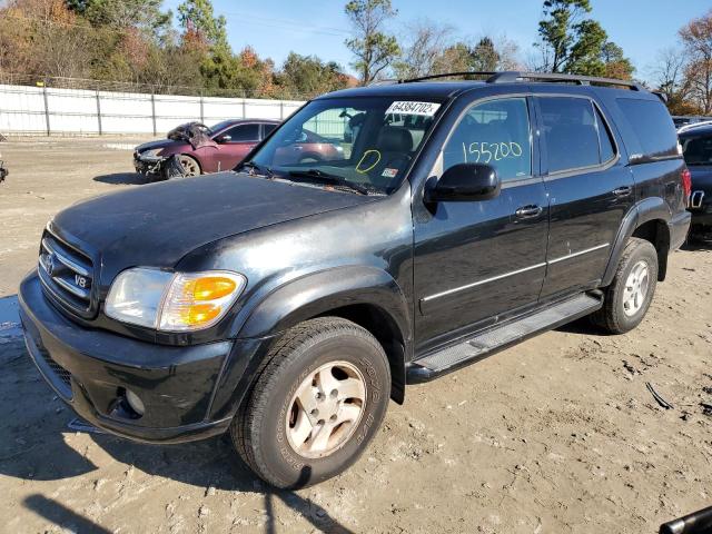 TOYOTA SEQUOIA LI 2002 with VIN 5TDBT48A82S113277 - Photo from auction