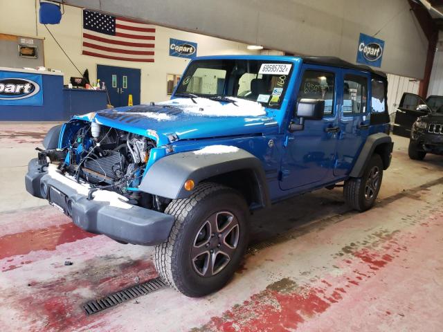 JEEP WRANGLER U 2016 with VIN 1C4BJWDG4GL260488 - Photo from auction