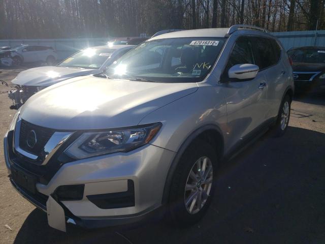NISSAN ROGUE S 2017 with VIN KNMAT2MV9HP601343 - Photo from auction