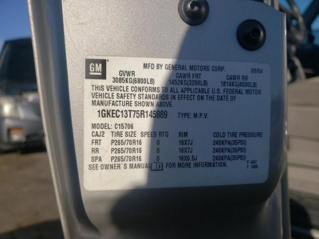 Photo 14 from auction – 2005 GMC YUKON with VIN 1GKEC13T75R145889