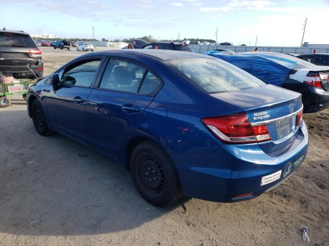 Photo 2 from auction – 2014 HONDA CIVIC LX with VIN 19XFB2F5XEE086239