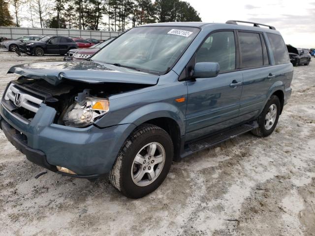 HONDA PILOT EXL 2007 مع رقم تعريف المركبة 5FNYF28557B046237 - صورة من المزاد